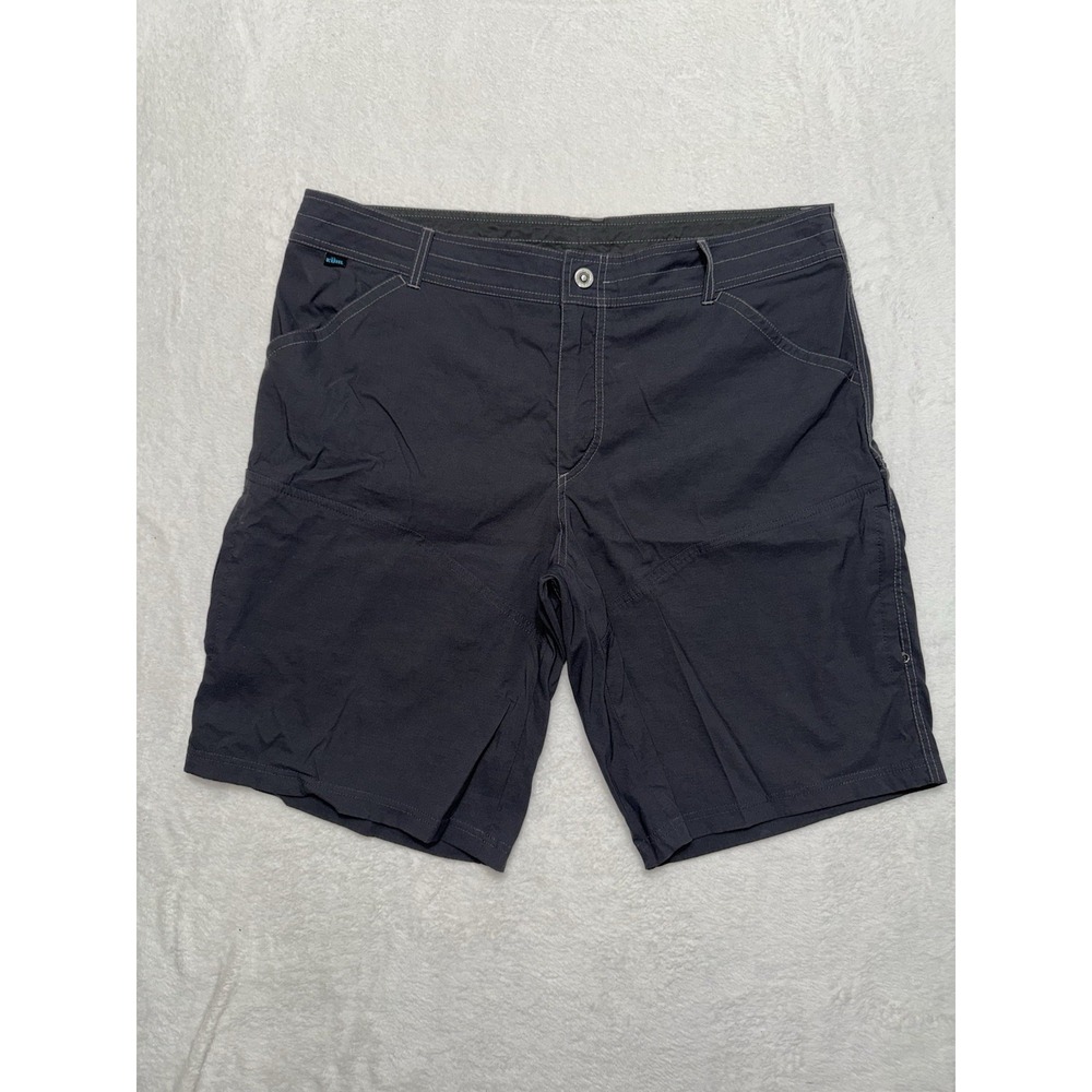 Kuhl Men's Renegade Hiking Shorts Dark Gray Lightweight Breathable Size 40